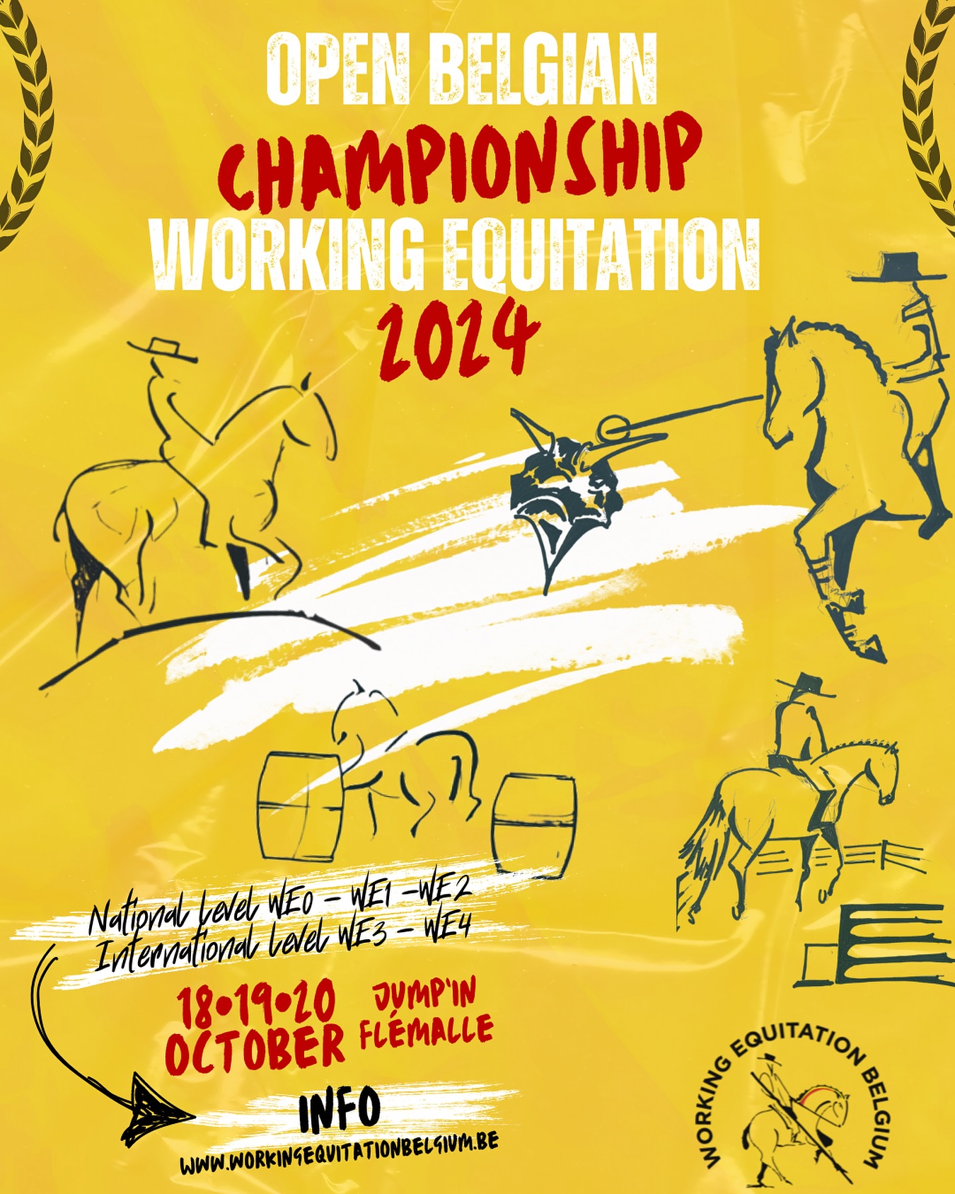 Open Belgian Working Equitation Championship 2024